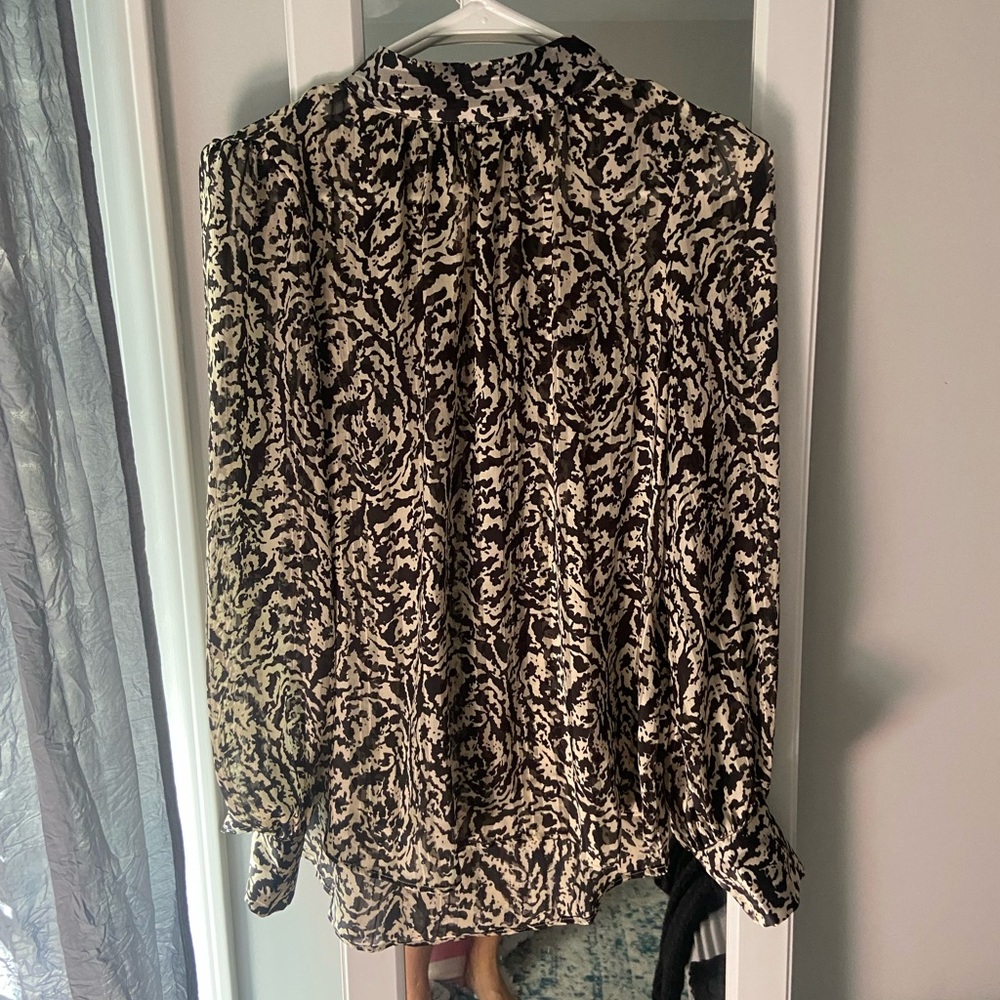 H&M Mockneck blouse